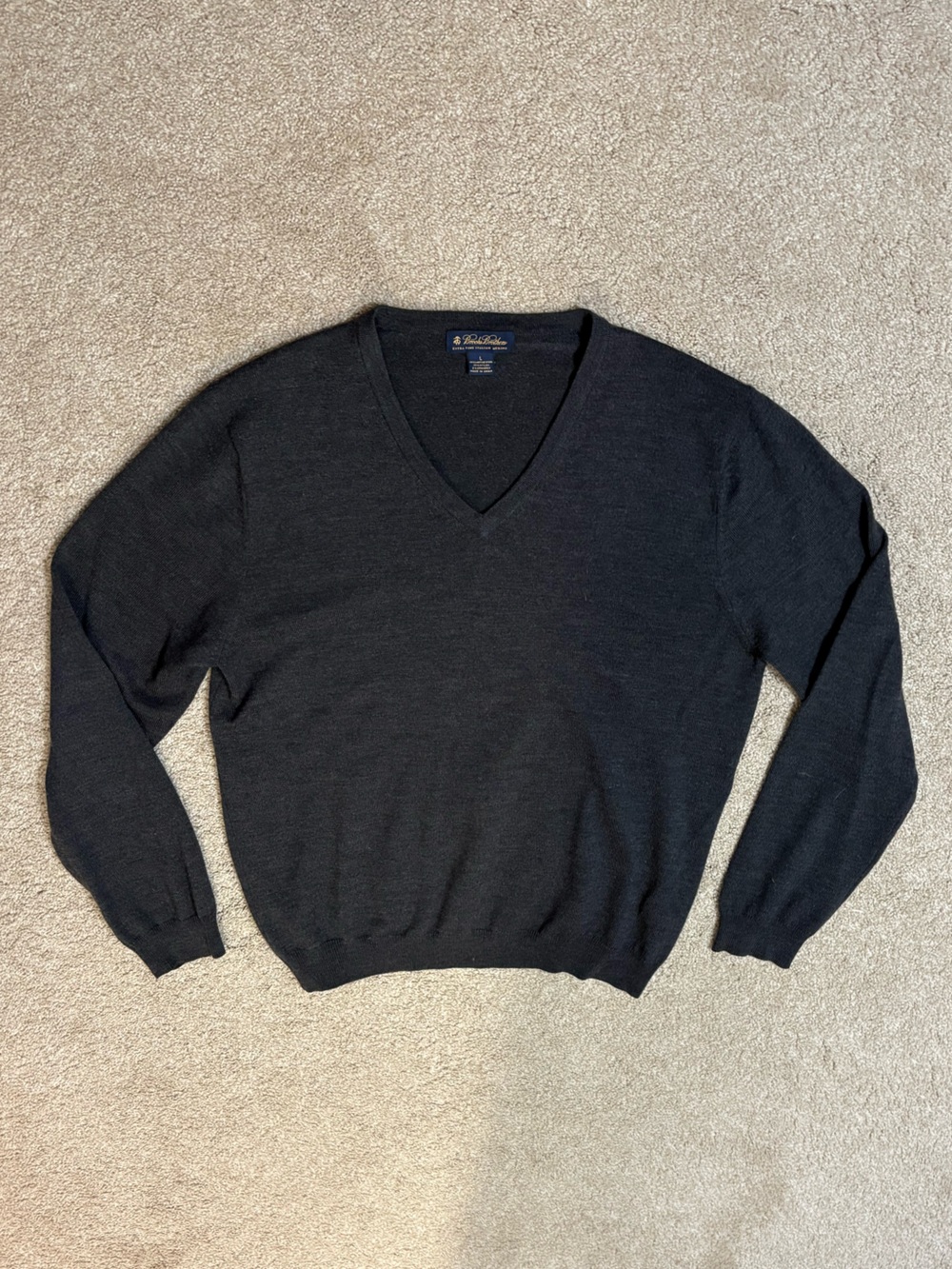 Brooks Brothers v-neck sweater